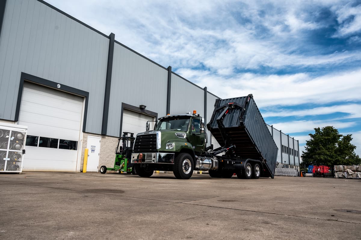 Shipping Container Moving Equipment Commander Series | Hooklifts and ...